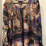 Ashley Stewart  Women's Multicolor Bohemian Top Size 18 / 20 Photo 0