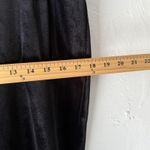 Chico's  Pants Womens S Black Velvet Ankle Stretch‎ Trousers Slim Straight Classic Photo 4