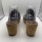 Sam Edelman  Shoes blue suede Ranger Platform Sandal size 9.5M E9 Photo 3