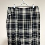 Charter Club  Plaid Wrap Skirt Lined 14 NEW Photo 5
