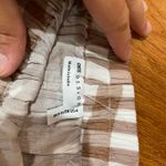 ASOS  Design gingham shorts brown size 4 Photo 2