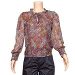 MISA Los Angeles NEW Siena Top, Autumn Floral, XS Photo 6