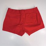 J.Crew  Red Chino Shorts Size 6 Photo 1