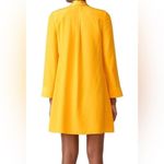 Tory Burch 2025 Women’s Golden Crest Sophia Silk Dress Long Sleeve Size 14 Photo 3