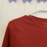 EUC | Preswick &‎ Moore women’s burnt orange 100% cotton crewneck shirt petite Size undefined Photo 3