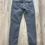 Hudson Sloane Skinny Jeans Raw Hem Size‎ 26 Gray Photo 2