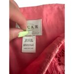 Oscar de la Renta Coral Pink Lace Scalloped Skirt Size 12 Photo 5