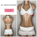Robin Piccone New. Kate Spade &  lace bikini. L-top/M-bottom. Retails $210 Photo 1