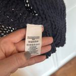 Free People Simply Sienna open knit longline cardigan navy M Photo 5