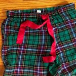 Lauren Ralph Lauren Plaid Pajama Pants XS Red Photo 5