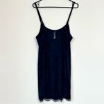 Adore Me NWT  Ellenor Black Lace Slip - Size: Large Photo 5