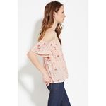 Forever 21 ✨Contemporary Floral Crepe Top✨ Photo 3