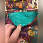 Lily bloom Lilly Bloom Whimsical Woods Flapper Crossbody Purse Brown New Owl Deer Forrest Photo 4