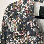 Lucky Brand The Tomboy Trucker floral jean jacket▪️size 2X Photo 3