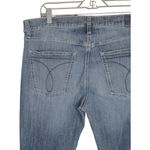 Calvin Klein  Women's Straight Leg Jeans Medium Wash 36WX32L Casual Pants Photo 12