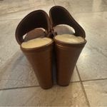 Nine West  4.5" wedge heels 8 1/2 brown Photo 2