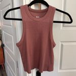 Anthropologie The Blair Stretch Cotton Crop Racerback Tank Top Photo 1