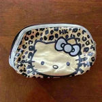 Hello Kitty Rare  gold, silver and black pouch bag Photo 0