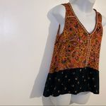 Patrons of Peace NEW Al- Spice Print Boho Tank top size Small 🆕 Photo 3