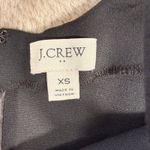 J. Crew Black Fit and Flare Dress Sleeveless Scoop Neck XS Minimalist‎ Y2K Girl Photo 5