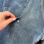 Levi's Vintage orange tab Levi’s distressed‎ kick flare crop jeans Photo 5