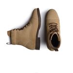 NEW Xena Leather Inertia Safety Steel Toe Work Boots Stylish for Women Tan Size 8 Photo 1
