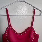 SheIn Heart Pattern Tank Top Pink Pearls 6 Photo 5