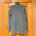 Alya Long Gray Cardigan Sweater Small Photo 1