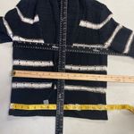 White House | Black Market Women’s Black & White Medium Shrug cardigan sweater wra Photo 6