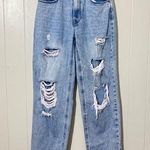 Empyre Jeans Tori Blue Light Wash Straight Leg Womens Size 3 Photo 0