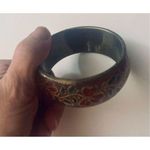 Five wooden bracelets BEAUTIFUL TAN HAND Photo 2