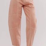 AGOLDE Mara Barrel Jeans in Pink Salt Photo 0