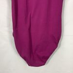 PINK - Victoria's Secret PINK Victoria’s Secret Sleevless High Neck Eggplant Purple Bodysuit Size… Photo 7