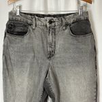 Good American  Jeans Women Size 8 x 29 Gray Good Vintage Two Tone Straight Photo 1