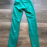Lululemon  Wunder Train High Rise Tight Leggings Blaze Maldives Green Size 0 Photo 15