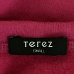 Terez  Women's Pink Pullover Long Sleeve Crew Neck Sweatshirt Sweater Top Size S Photo 2