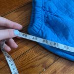 Princess Polly  blue quilted high rise sweatpants joggers size 4 Photo 1
