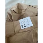 Lane Bryant NWT  Chino Collection Wide Leg Pants Size  22 Mid-Rise Regular Stretc Photo 3