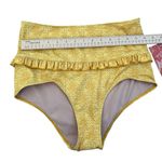 Kortni Jeane Kortni Jean Yellow High-Waisted Bikini Bottoms Photo 6