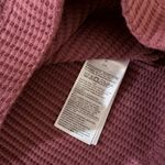 Gap  long sleeve waffle knit cropped boxy top in S Photo 5