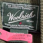 Woolrich  Sweater Womens Medium Green Turtleneck Ribbed Yoke Wool Blend Gorpcore Photo 6