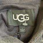UGG  Women's Myley Sherpa Hoodie color Gray Sz Large Photo 11