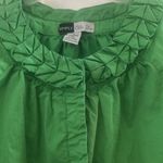 FINAL MARKDOWN Simply Chloe dao BEAUTIFULLY detailed ladies jacket large Green Photo 1