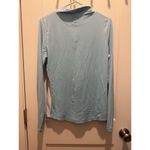 Women's Footjoy Quarter Zip Golf Pullover Size Medium White And Blue M Photo 2