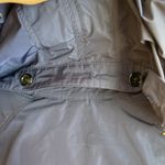 Burberry Brit Women's Size 4 US Blue Yellow Rain Hoodie Jacket Photo 11