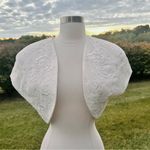 Marie St. Claire vintage embroidered bolero Size 6 Photo 2