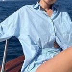 NWT  oak and fort blue button down shirt xs/s Photo 0