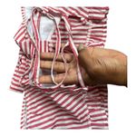 Agua Bendita  Stripe Tassel half Shoulder tie Back Size M Photo 3