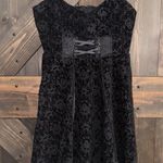 Disney Hot Topic The Nightmare‎ Before Christmas Jack Flocked Dress Black XL Womens Photo 0