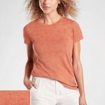 Athleta  NWT Organic Daily Snake Print Tee Size Small Photo 0